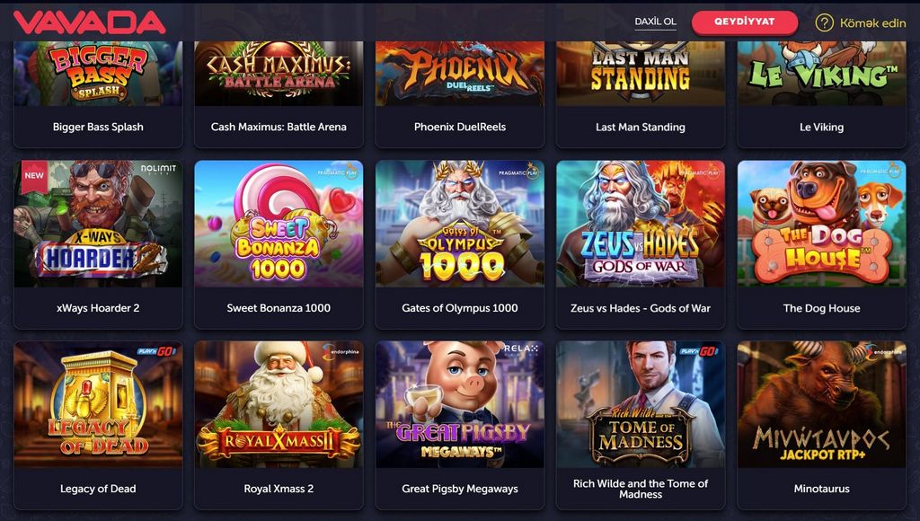 Обзор сайта казино VAVADA - Вход, регистрация и бонусы Обзор сайта казино VAVADA - Вход, регистрация и бонусы